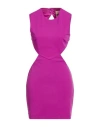Aniye By Woman Mini Dress Garnet Size 8 Polyester, Elastane In Pink