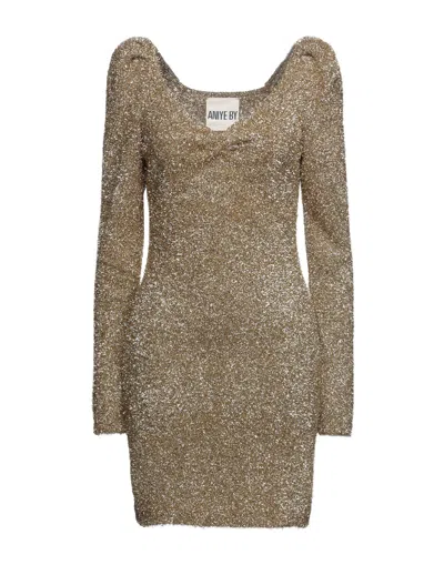 Aniye By Short Dresses In Gold