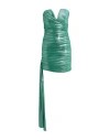 Aniye By Woman Mini Dress Green Size 10 Polyester, Elastane