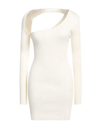 Aniye By Woman Mini Dress Ivory Size S Viscose, Polyester