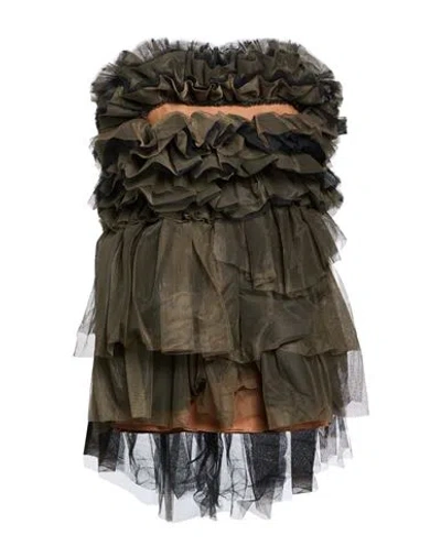Aniye By Woman Mini Dress Khaki Size Xs Polyamide In Green