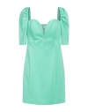Aniye By Woman Mini Dress Light Green Size 10 Polyester, Elastane