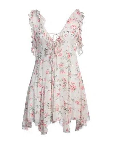 Aniye By Woman Mini Dress Light Pink Size 6 Viscose