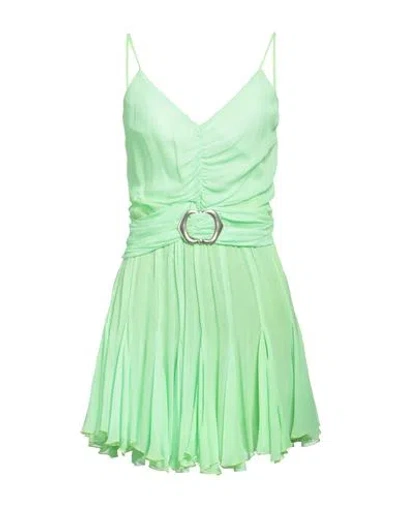 Aniye By Woman Mini Dress Lime Green Size 6 Viscose