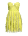 Aniye By Woman Mini Dress Acid Green Size 10 Polyamide
