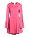 Aniye By Woman Mini Dress Magenta Size 8 Polyester, Elastane In Magenta