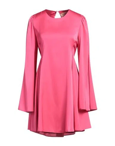 Aniye By Woman Mini Dress Magenta Size 8 Polyester, Elastane
