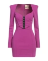Aniye By Woman Mini Dress Mauve Size 8 Polyester, Elastane