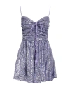 Aniye By Woman Mini Dress Mauve Size 8 Polyester, Elastane In Purple