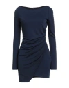 Aniye By Woman Mini Dress Navy Size 4 Polyester, Elastane