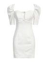 Aniye By Woman Mini Dress Off White Size 6 Polyester, Elastane