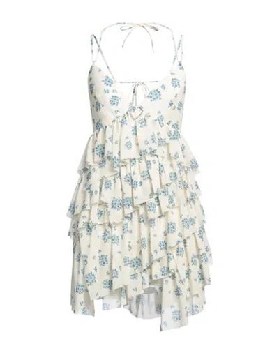 Aniye By Woman Mini Dress Light Yellow Size 8 Polyester