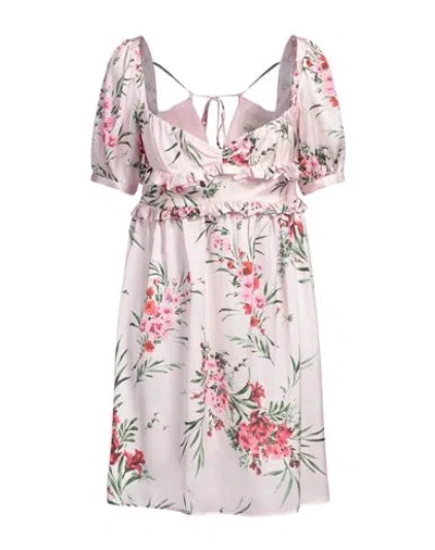 Aniye By Woman Mini Dress Pink Size 10 Polyester