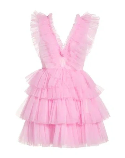 Aniye By Woman Mini Dress Pink Size 6 Polyamide
