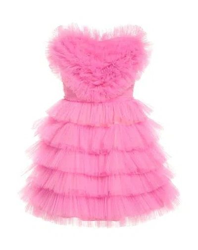 Aniye By Woman Mini Dress Pink Size 8 Polyamide