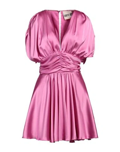 Aniye By Woman Mini Dress Pink Size 8 Polyester