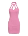 Aniye By Woman Mini Dress Pink Size 8 Polyester, Elastane In Pink