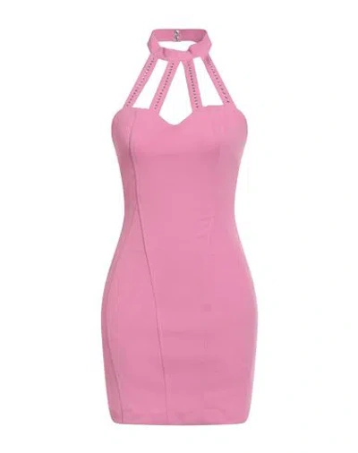Aniye By Woman Mini Dress Pink Size 8 Polyester, Elastane