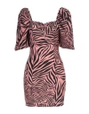 Aniye By Woman Mini Dress Pink Size 6 Polyester, Elastane