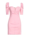 Aniye By Woman Mini Dress Pink Size 8 Polyester, Elastane