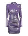 Aniye By Woman Mini Dress Purple Size 2 Polyester, Elastane