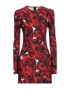 Aniye By Woman Mini Dress Red Size 6 Polyester, Elastane