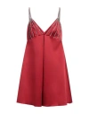 Aniye By Woman Mini Dress Red Size 6 Polyester, Elastane In Red