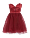Aniye By Woman Mini Dress Red Size 8 Polyester, Elastane In Red