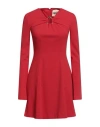 Aniye By Woman Mini Dress Red Size 8 Polyester, Elastane