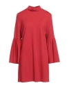 Aniye By Woman Mini Dress Red Size M Viscose, Polyamide, Elastane In Red