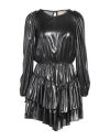 Aniye By Woman Mini Dress Steel Grey Size 10 Polyester