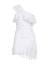 Aniye By Woman Mini Dress White Size 8 Polyamide, Elastane In White