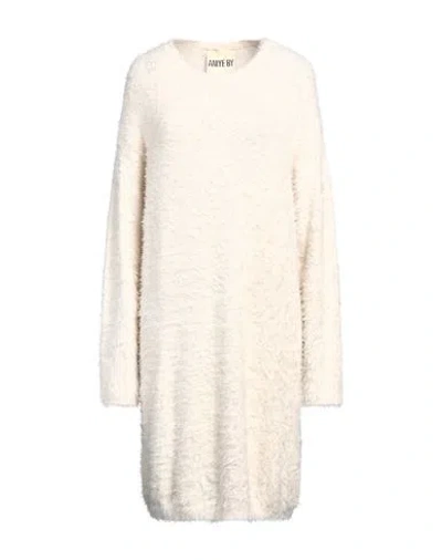 Aniye By Woman Mini Dress White Size M Polyamide