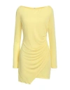 Aniye By Woman Mini Dress Yellow Size 8 Polyester, Elastane