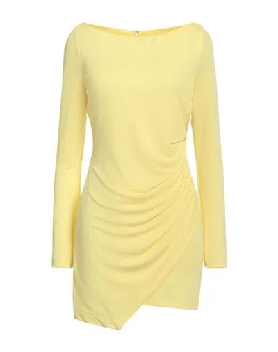 Aniye By Woman Mini Dress Yellow Size 8 Polyester, Elastane In Yellow