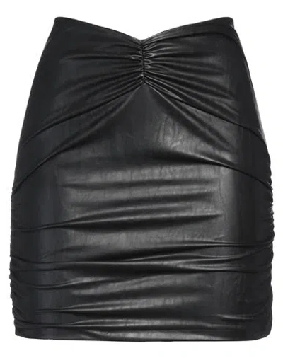 Aniye By Woman Mini Skirt Black Size 4 Polyester, Elastane