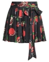 Aniye By Woman Mini Skirt Black Size 8 Polyester, Elastane