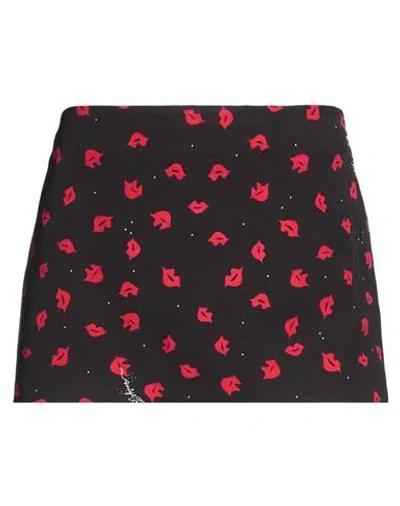Aniye By Woman Mini Skirt Black Size Xs Polyester, Elastane