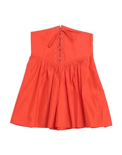 Aniye By Woman Mini Skirt Orange Size 2 Polyester
