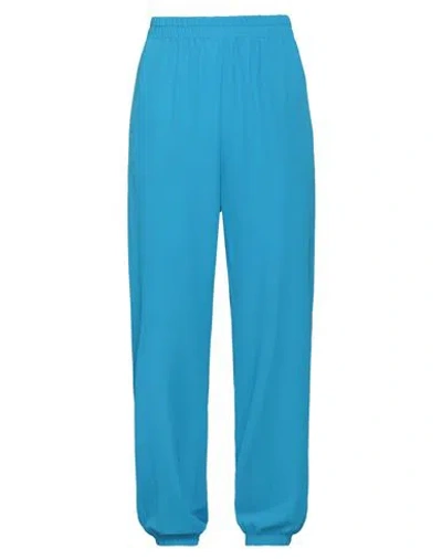 Aniye By Woman Pants Azure Size 6 Polyester, Elastane In Blue