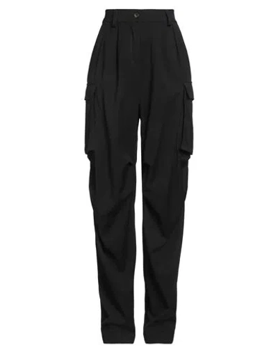 Aniye By Woman Pants Black Size 8 Polyester, Viscose, Elastane