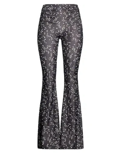 Aniye By Woman Pants Black Size M Polyester, Elastane