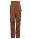 Aniye By Woman Pants Brown Size 6 Polyester, Viscose, Elastane