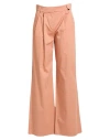 Aniye By Woman Pants Camel Size 2 Cotton, Elastane In Pink