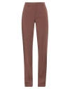 Aniye By Woman Pants Chocolate Brown Size 4 Polyester, Elastane In Brown