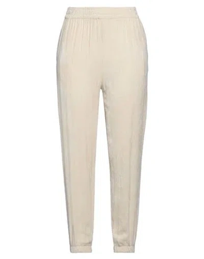 Aniye By Woman Pants Cream Size 4 Viscose In White