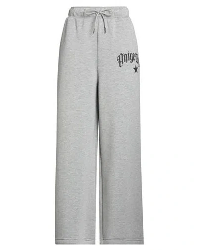 Aniye By Woman Pants Grey Size L Viscose, Elastane