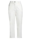 Aniye By Woman Pants White Size 27 Cotton