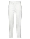 Aniye By Woman Pants Ivory Size 10 Polyester, Viscose, Elastane In White