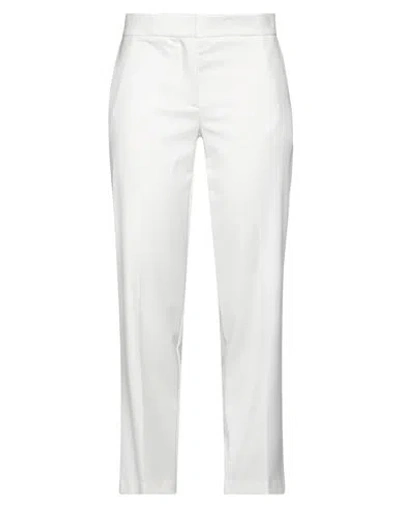 Aniye By Woman Pants Ivory Size 10 Polyester, Viscose, Elastane In White